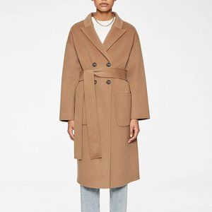 Anine Bing Tan Pea Coat
